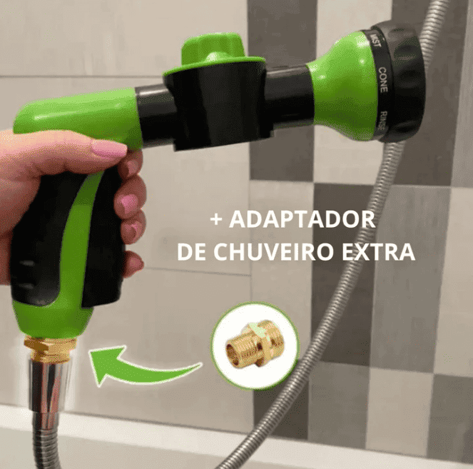 Chuveirinho SpaPet com Pulverizador de Shampoo