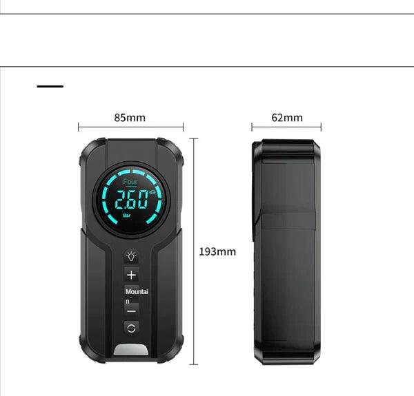 Safe Charger Pro™ - Carregador de Bateria + Compressor de Ar