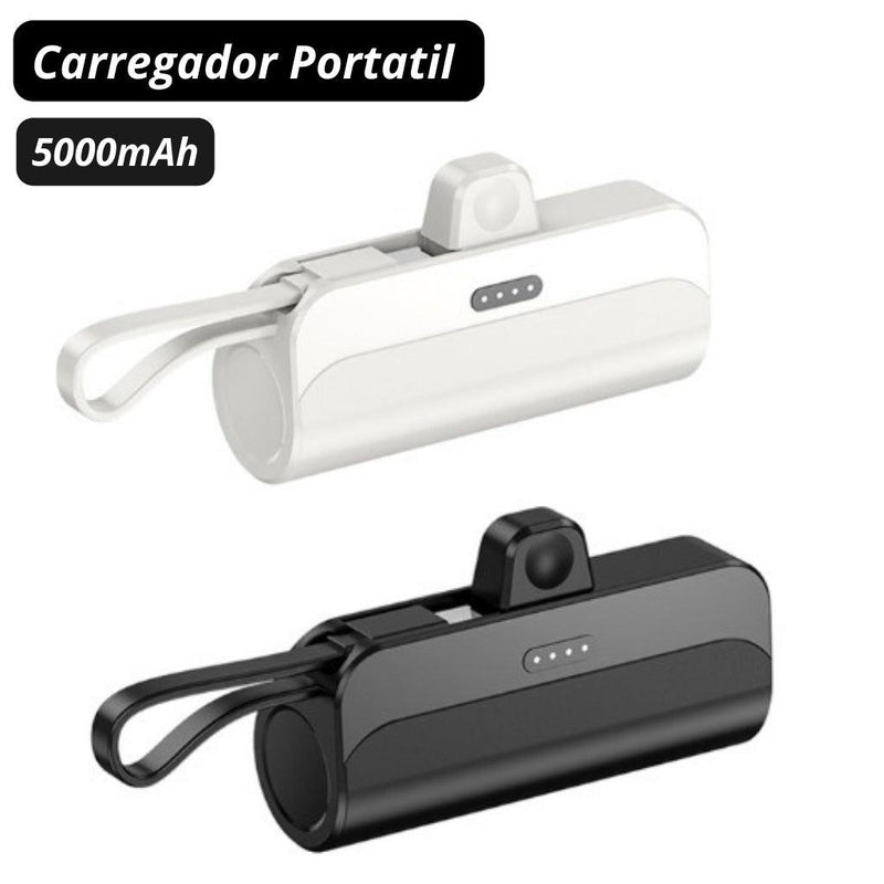 Mini Carregador Power Bank Para IPHONE e TIPO-C